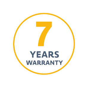 <font color=#68696B>EXTENDED WARRANTY 7 YEARS</font>